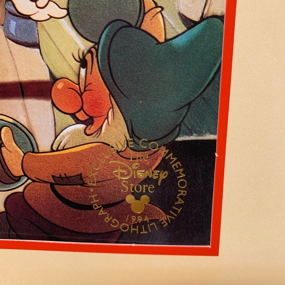 Snow White Commemorative Lithograph - Picture 8 of 8
